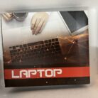 laptop with box