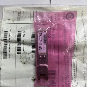 Cisco GLC-T 1000MBPS BASE-T SFP copper transceiver module (1 Gbps Ethernet RJ-45 port)