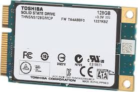 128GB mSATA SSD (5 year warranty)
