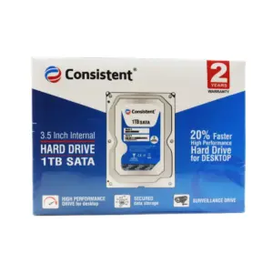 Consistent Internal Desktop Hard Disk Sata 1TB