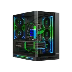 Ant Esports Gaming Cabinet Crystal ARC Pro Black (ATX/M-ATX/ITX)