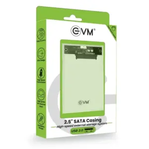 EVM SSD Casing 2.5 Inch Sata USB 3.0 Transparent (ESC-TP01)