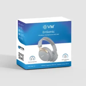 EVM Headphone Bluetooth Wireless with Mic EnSonic Grey