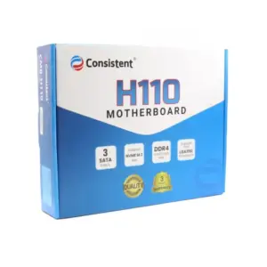 Consistent H110 DDR4 Motherboard For Intel 6th | 7th Gen with NVMe Slot