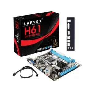 Aarvex H61 DDR3 Motherboard For 2nd | 3rd Gen With NVMe Slot