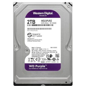WD Surveillance Hard Disk 2TB PURPLE SATA 3.5 Inch