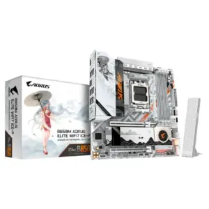 Gigabyte Motherboard B850M AORUS ELITE WIFI7 ICE-P DDR5 For AMD