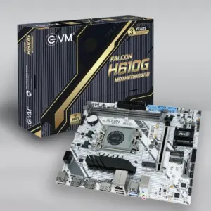 EVM H610G DDR4 Falcon Motherboard For Intel 12th to 14th Gen With NVMe Slot