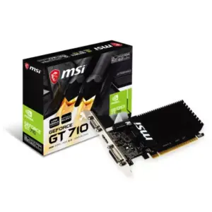MSI Nvidia Graphic Card GT710 2GB DDR3 2GD3H LP