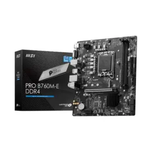 MSI PRO B760M-E DDR4 Motherboard For Intel 12th | 13th | 14th Gen