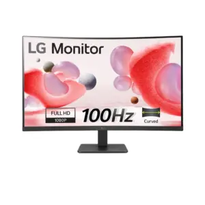 LG LED Monitor 32" Curved FHD VA 100Hz with 2×HDMI | VGA (32MR50C)