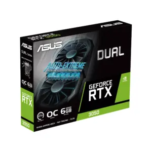 Asus Nvidia Graphic Card RTX3050 6GB DDR6 Dual Fan