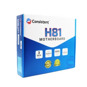 Consistent H81 DDR3 Motherboard For 4th GEN With NVMe Slot