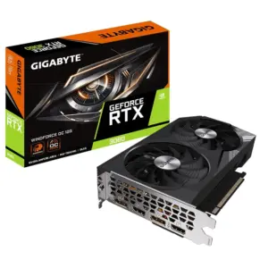 Gigabyte Nvidia Graphic Card RTX 3060 12GB DDR6 Windforce OC 12GB Dual Fan
